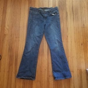 Calvin Klein Flare Jeans Size 14